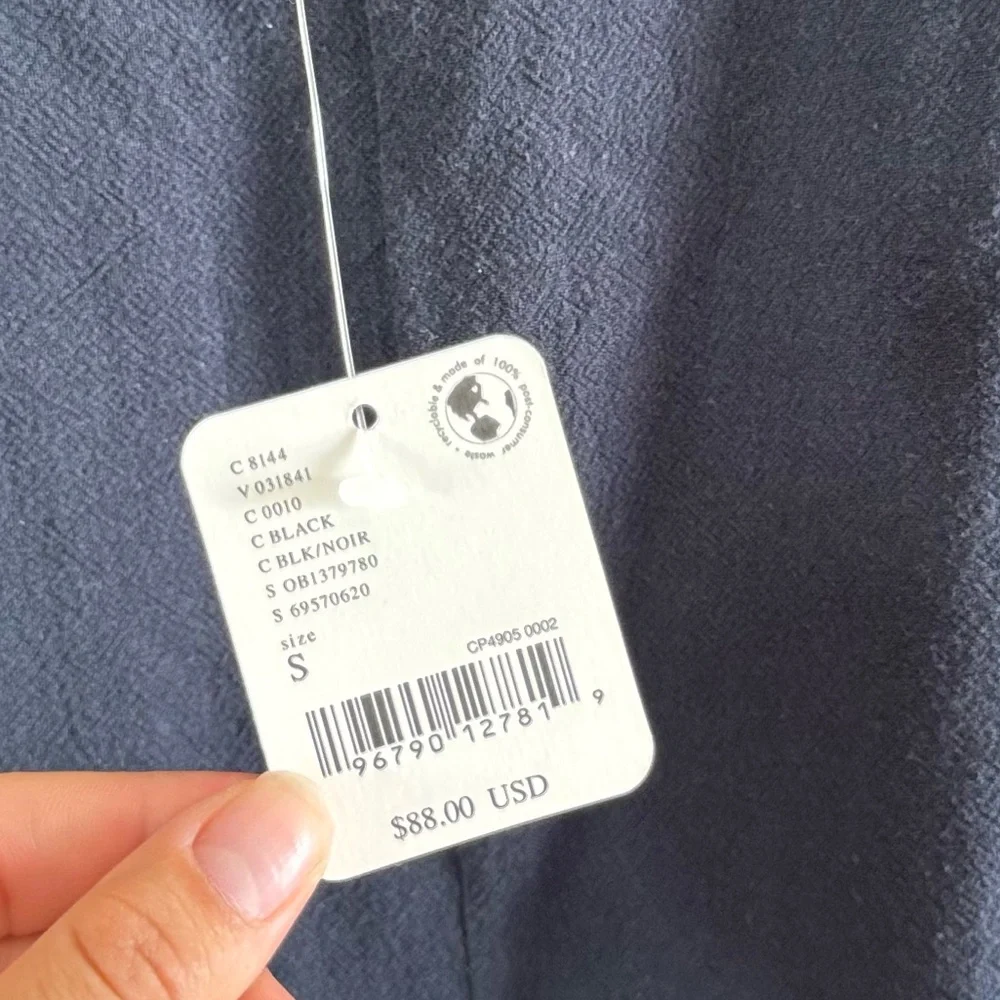 Free People Navy Sleeveless Wide-Leg Jumpsuit - Picture 10 of 10